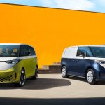 Teks foto: Mobil Listrik Volkswagen ID. Buzz meraih penghargaan global World Car Awards di New York International Auto Show. (Dok. Volkswagen Indonesia)