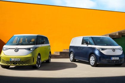 Teks foto: Mobil Listrik Volkswagen ID. Buzz meraih penghargaan global World Car Awards di New York International Auto Show. (Dok. Volkswagen Indonesia)