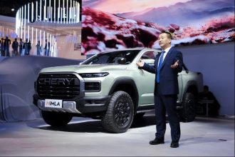 Teks foto: Produsen Mobil asal China Chery meluncurkan All-New Himla di Shanghai Auto Show 2025. (Dok. Chery Motor Indonesia)