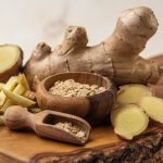 Ilustrasi Jahe Putih rempah tanaman herbal nusantara. (Freepik)