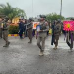 Teks foto: Dua anggota Polisi yang gugur adalah Briptu (Anumerta) Dedi Tambunan dan Bharatu (Anumerta) Kain Rerei ditembak Kelompok Kriminal Bersenjata (KKB) di Puncak, Papua. (Dok. Divhumas Polri)