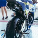 Teks Foto: Salah satu produk ban Michelin Indonesia GP Power 2 diuji di Sirkuit Mandalika, Lombok. (Dok. Michelin Indonesia)