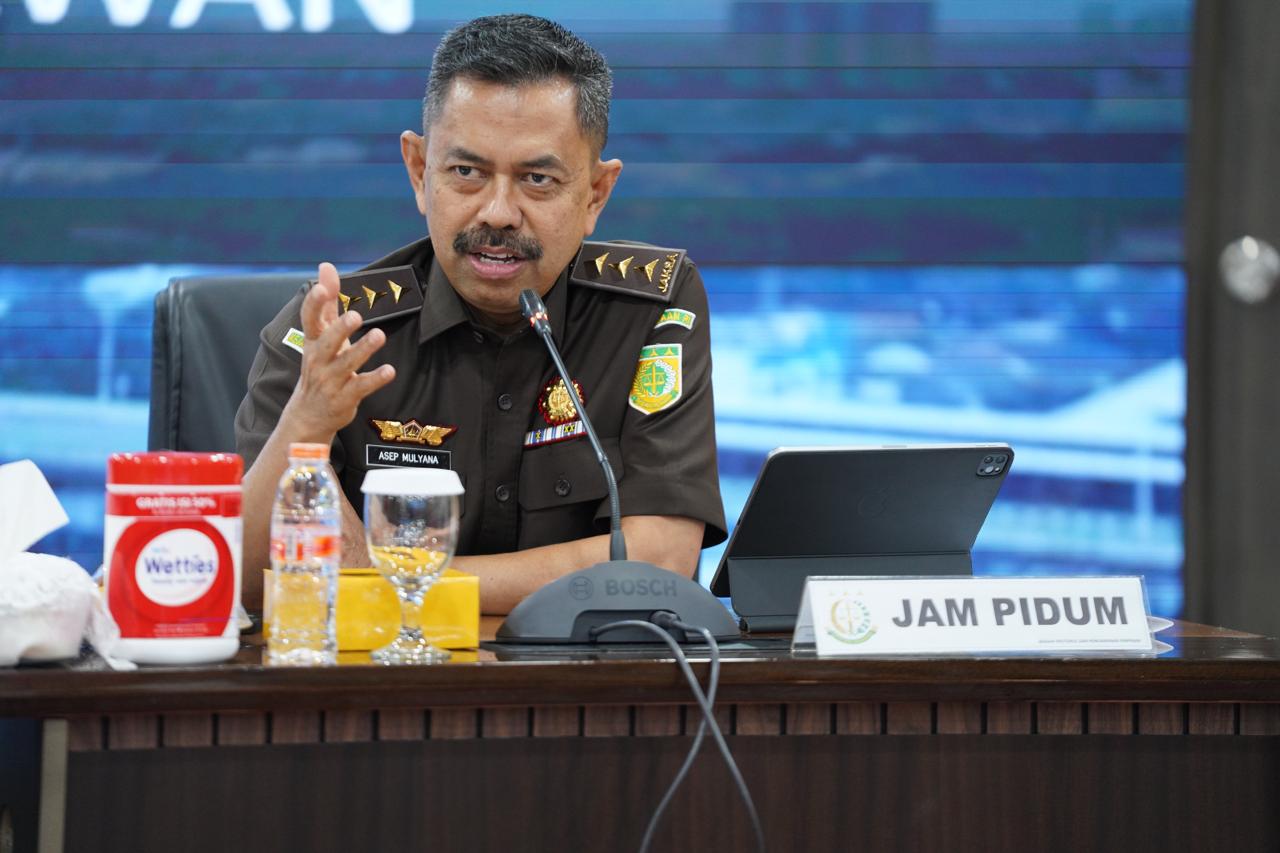 Teks Foto: Jaksa Agung Tindak Pidana Umum Kejaksaan Agung (Jampidum Kejagung) Prof. Asep Nana Mulyana. (Dok. Puspenkum Kejagung)