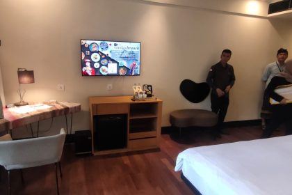 Teks foto: Condotel milik Terpidana Korupsi Bus Transjakarta Udar Pristono (Mendiang-red) di Badung, Bali, dilelang oleh Badan Perampasan Aset Kejaksaan RI, laku senilai Rp1 Miliaran. (Dok. Puspenkum Kejagung)