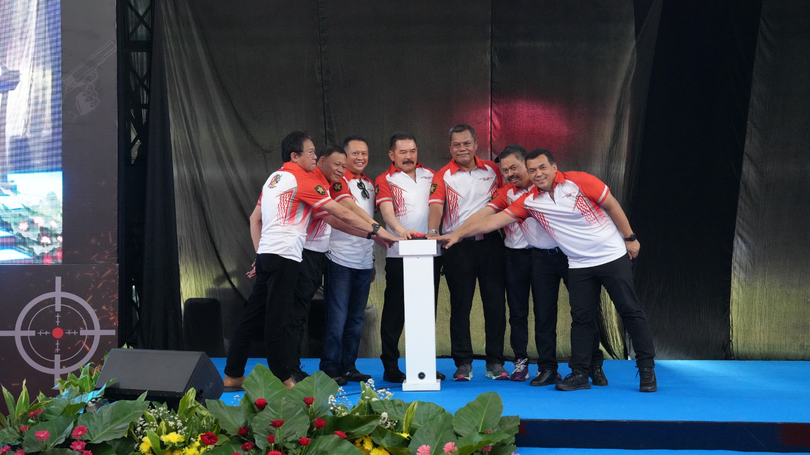 Teks foto: Kejaksaan Agung menggelar kejuaraan menembak Jaksa Agung Cup 2025 di Lapangan Tembak Senayan, Jakarta. (Dok. Puspenkum Kejagung)