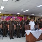 Teks foto: Jampidum Kejagung Prof Asep Nana Mulyana memberikan arahan Kajati dan Kajari se-Indonesia di Kejaksaan Agung, Jakarta. (Dok. Puspenkum Kejagung)